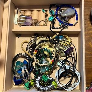 Assorted costume jewelry lot